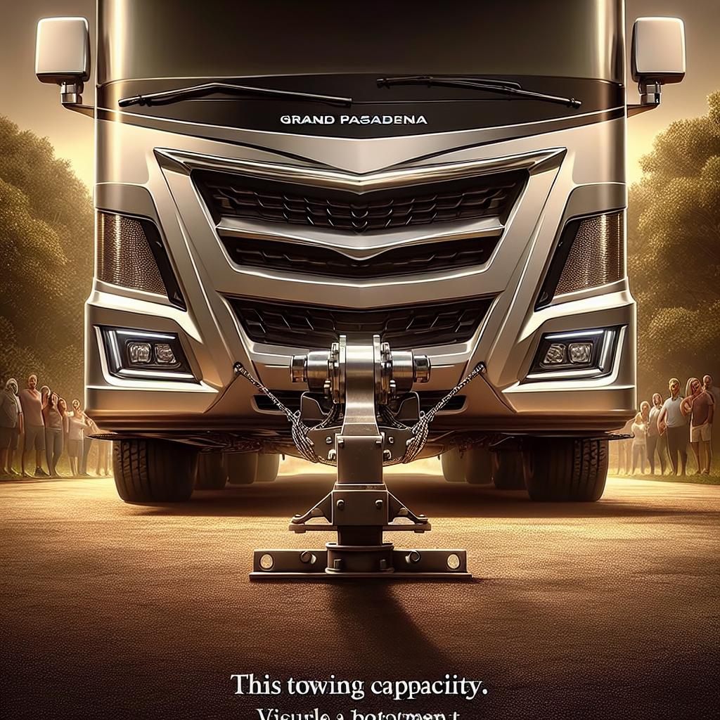 Unleash Your Towing Capacity with the 15,000 Pound Hitch on the Thor Pasadena 38BX